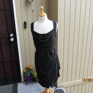 #668  NEW WOMAN'S LITTLE BLACK PARTY DRESS BY MSK  (SIZE 14W)